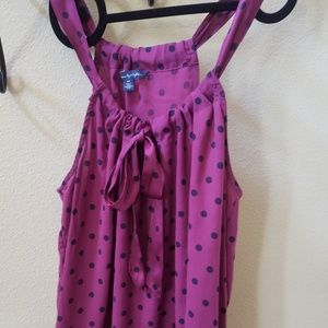 American Eagle tank with adjustable tie